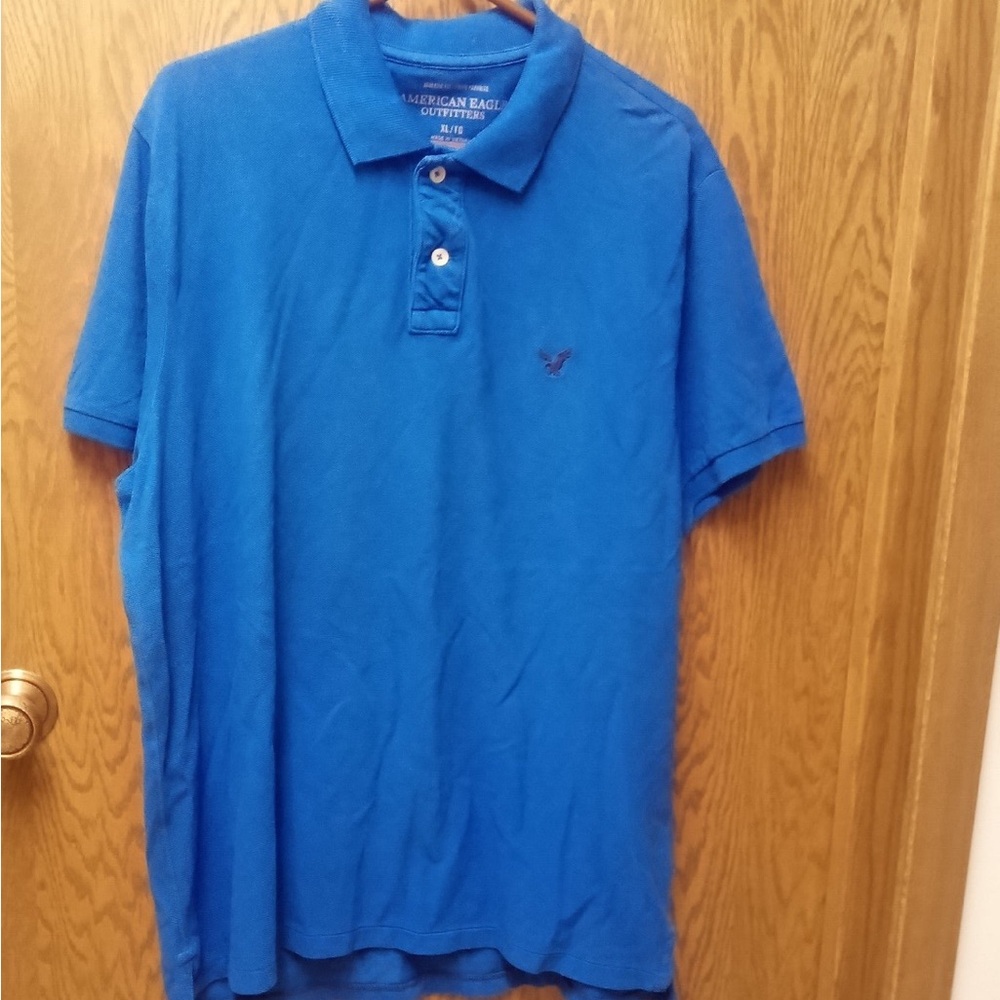 American eagle outfitters Blue Polo shirt